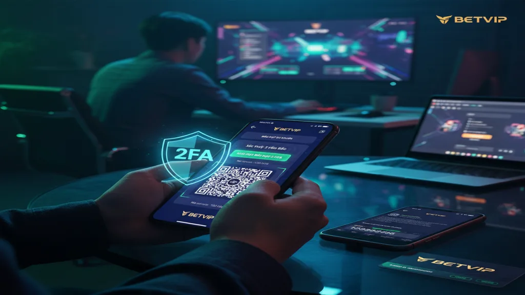 Hướng dẫn bảo mật tài khoản 2 lớp (2FA) Betvip