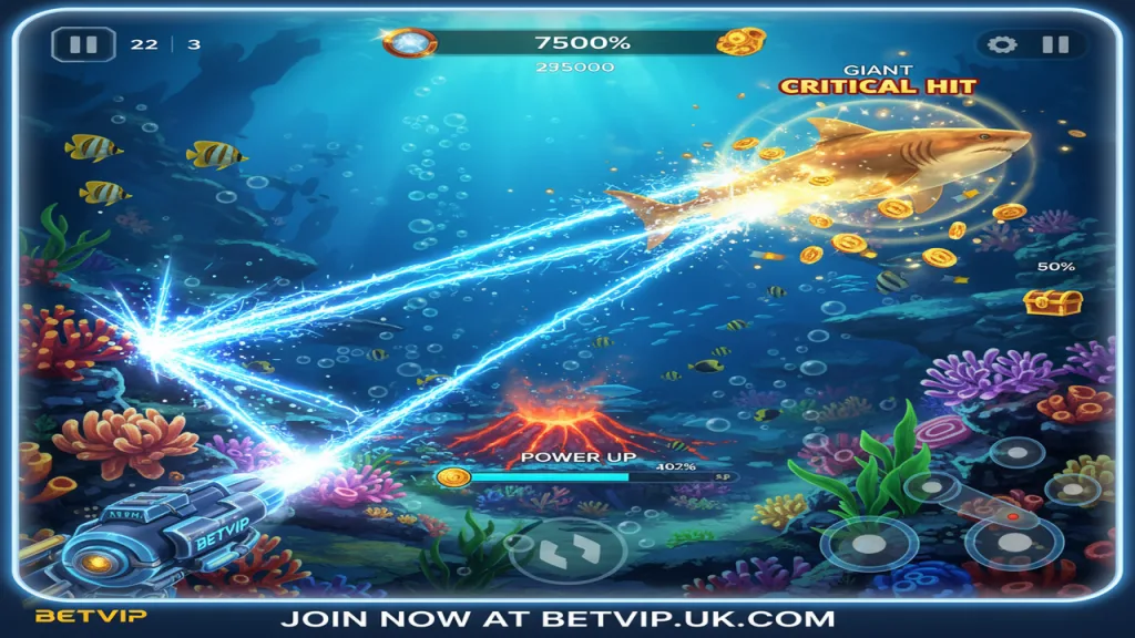 Bí quyết bắn cá dội tường: Kỹ thuật của cao thủ Betvip