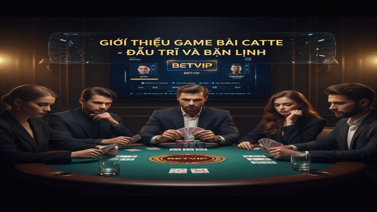 Cách chơi bài Catte (Cắt tê) luôn thắng Betvip