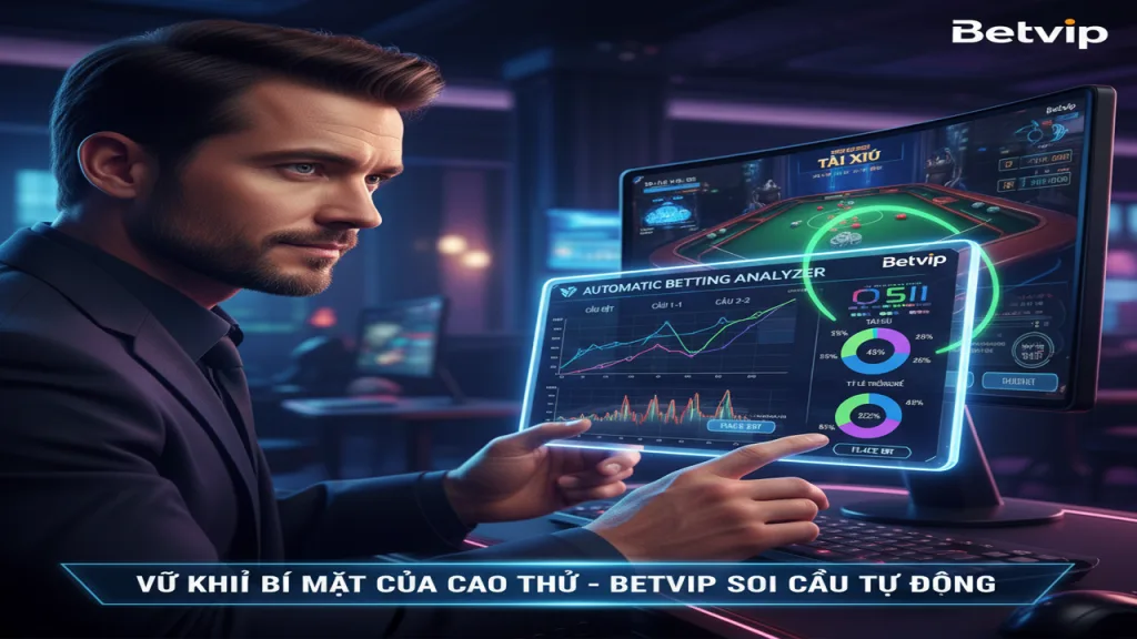 Cách dùng công cụ soi cầu tự động Betvip