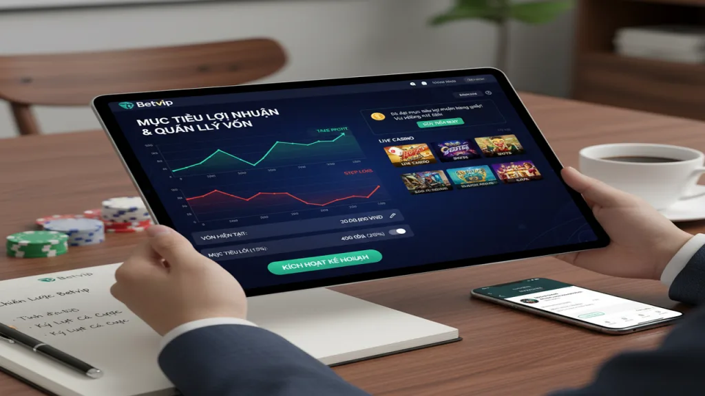 Cách đặt mục tiêu lợi nhuận để chơi bền vững Betvip