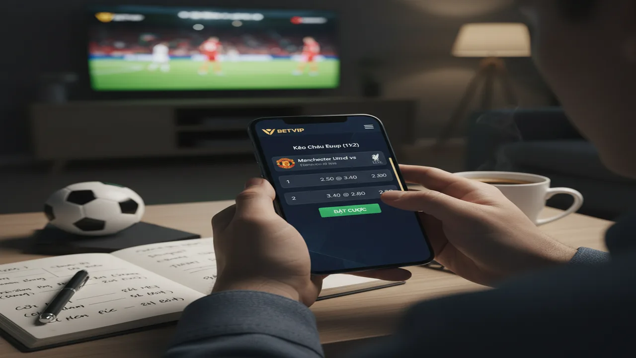 Kèo Châu Âu là gì? Bí quyết đánh kèo 1x2 luôn thắng Betvip