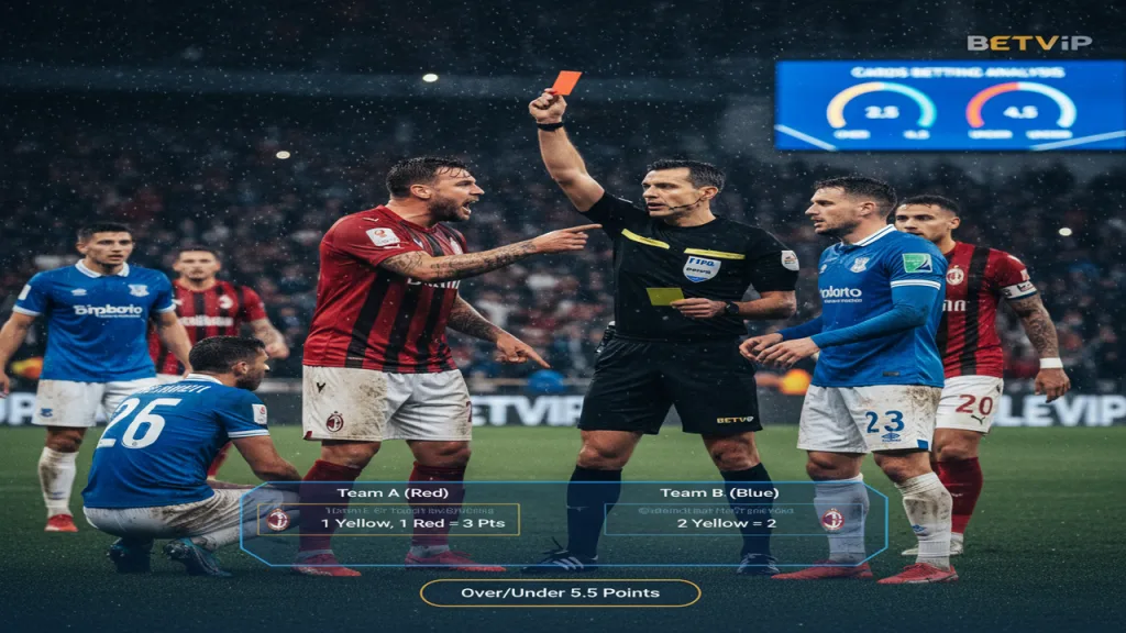 Kèo thẻ phạt là gì? Kinh nghiệm bắt kèo thẻ phạt ít người biết Betvip