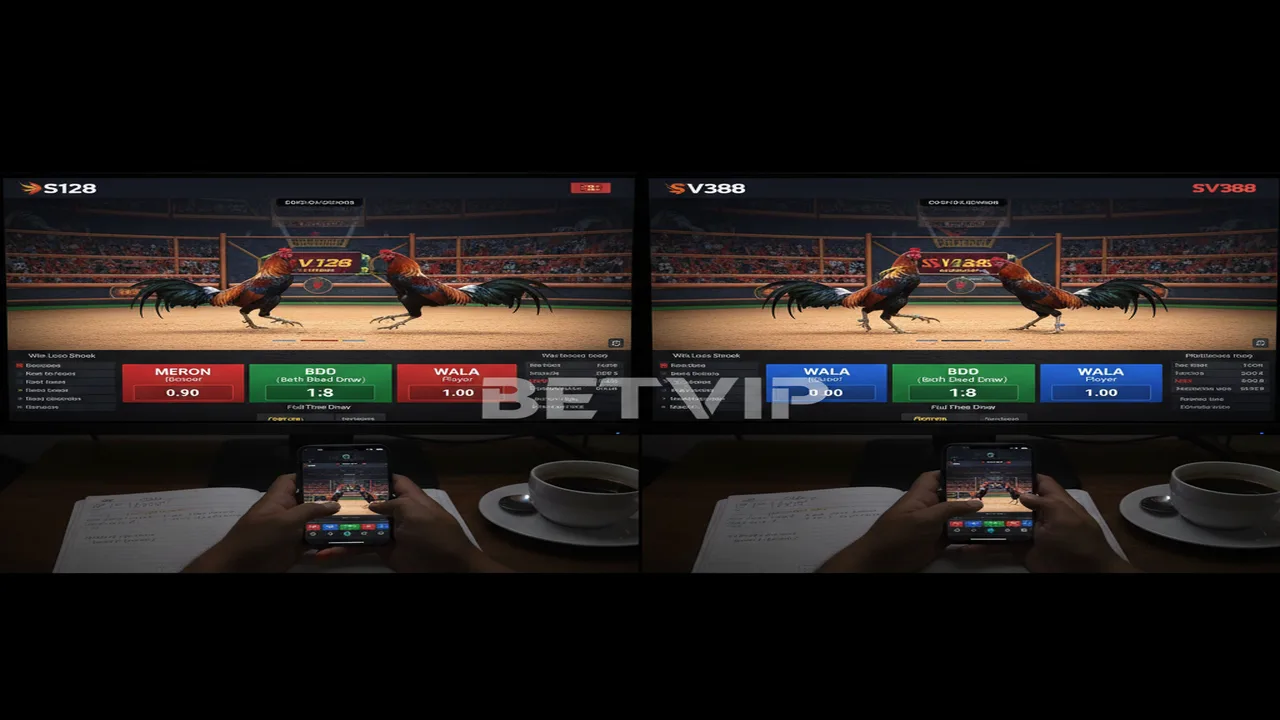 Luật chơi đá gà trực tuyến tại sảnh S128, SV388 Betvip