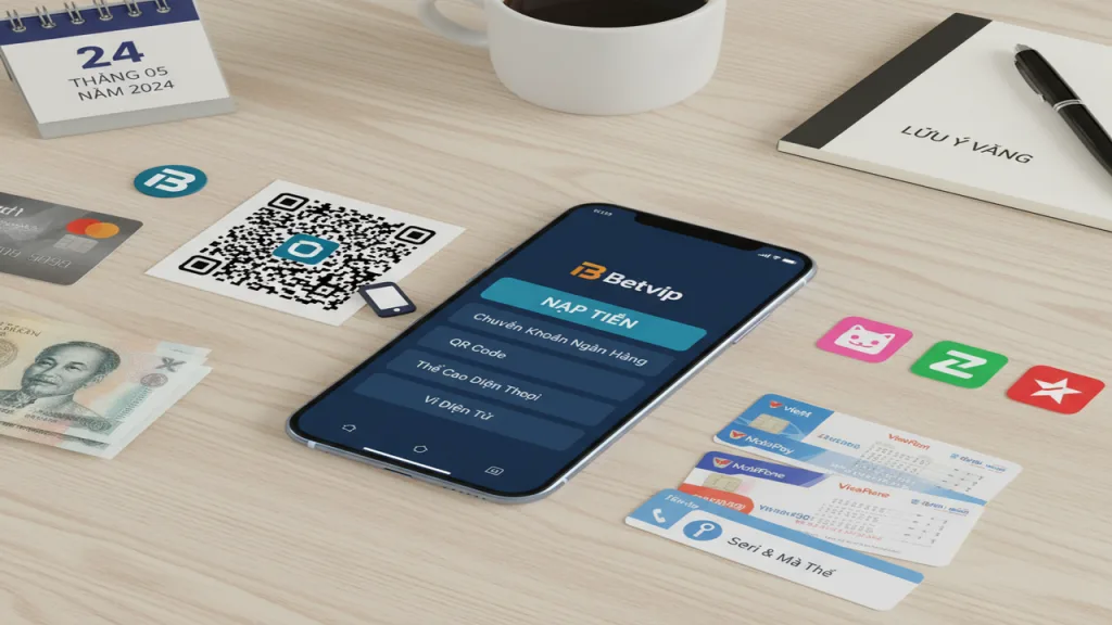 hướng dẫn chi tiết về cách Nạp tiền Betvip