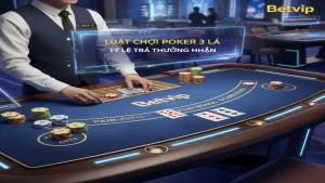 Hướng Dẫn Chơi Poker 3 Lá (Three Card Poker) Chi Tiết Tại Betvip
