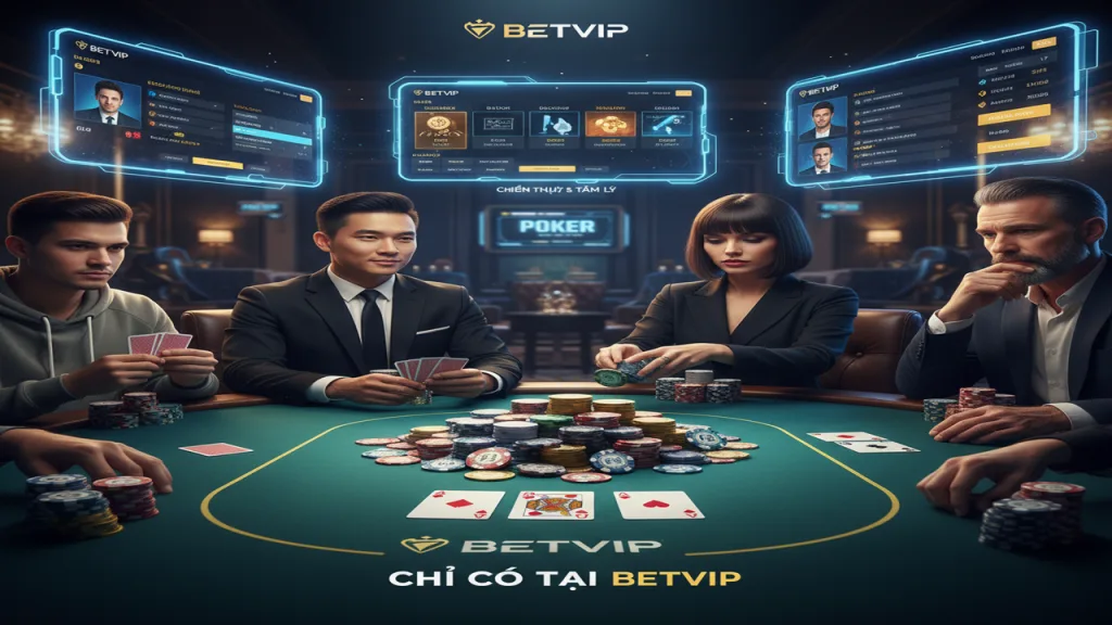 Hướng dẫn chi tiết về cách chơi Poker Betvip