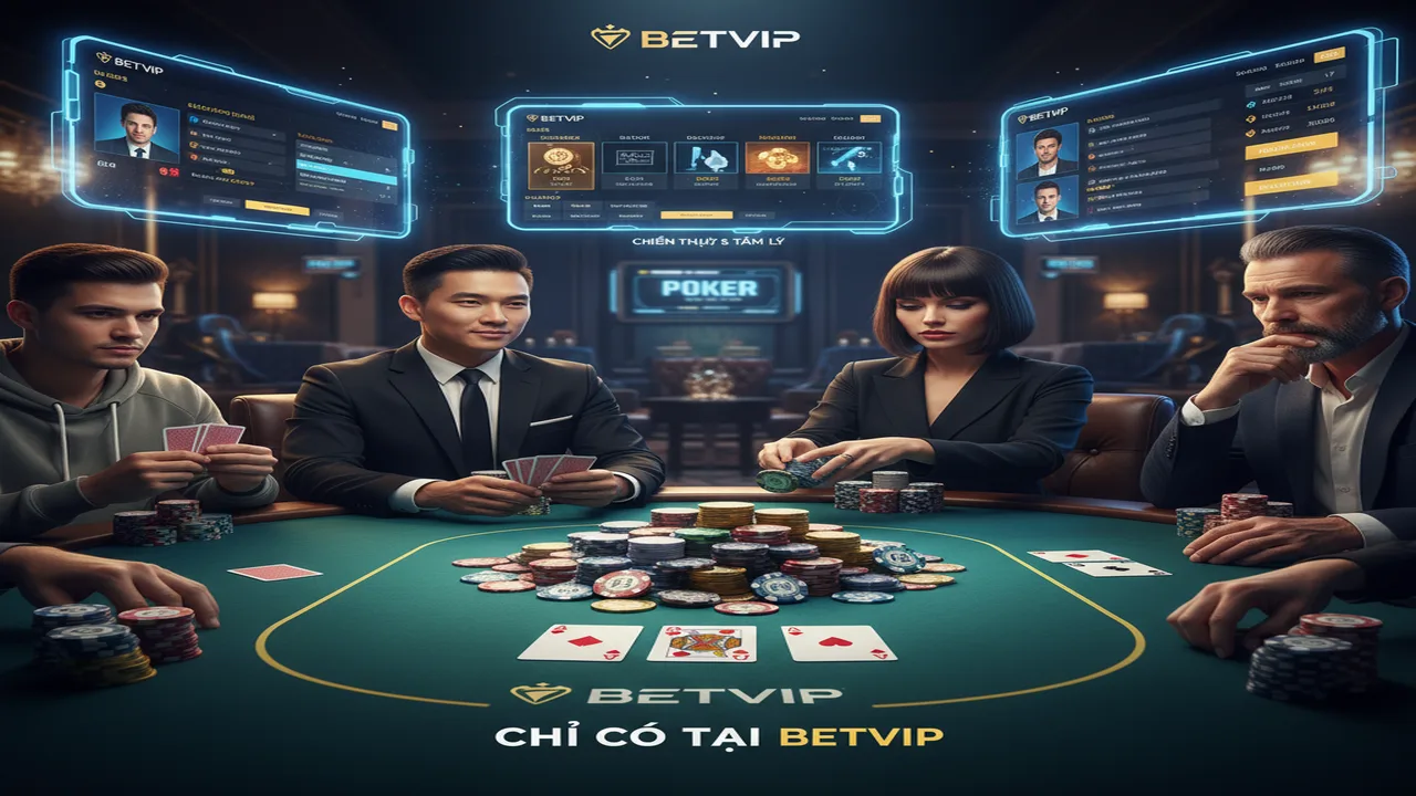 Hướng dẫn chi tiết về cách chơi Poker Betvip