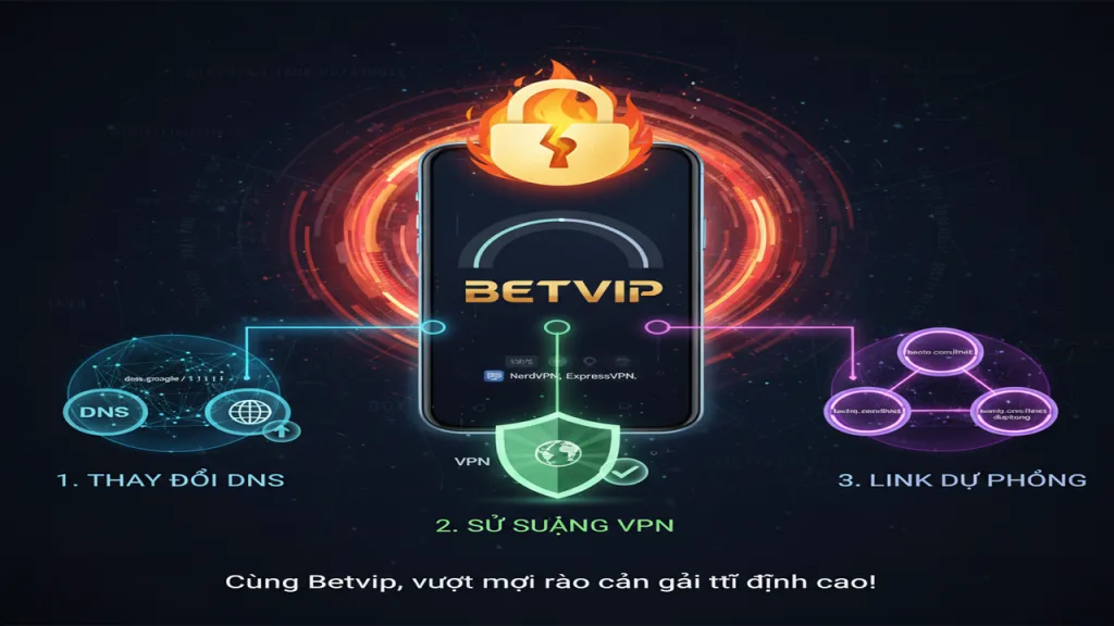 Hướng dẫn tải app [Game] khi bị nhà mạng chặn Betvip