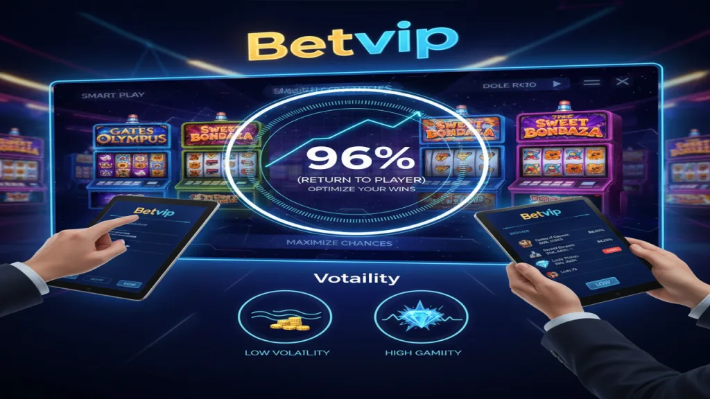Tỷ lệ RTP trong Game Slot là gì? Cách chọn game Betvip