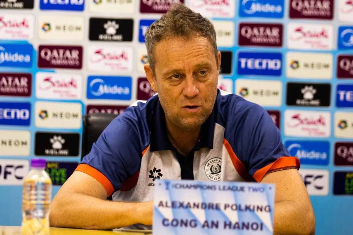HLV Mano Polking lên tiếng khi CLB CAHN bị xử thua trận lượt đi cúp châu Á