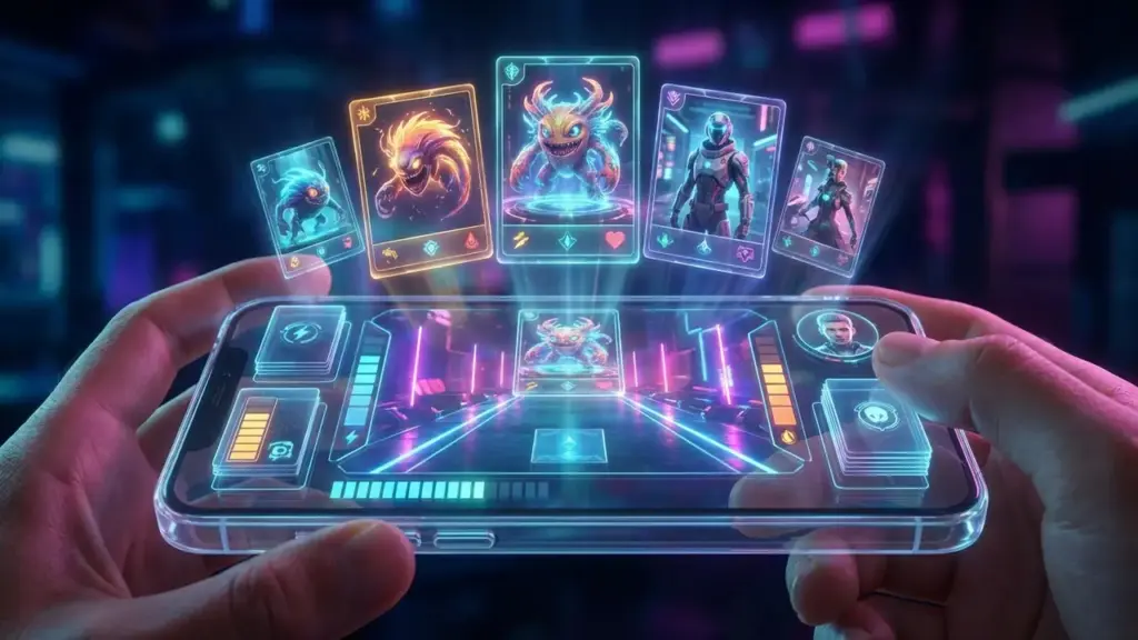 Giao diện sảnh game bài đổi thưởng New66 3D hiện đại trên điện thoại.