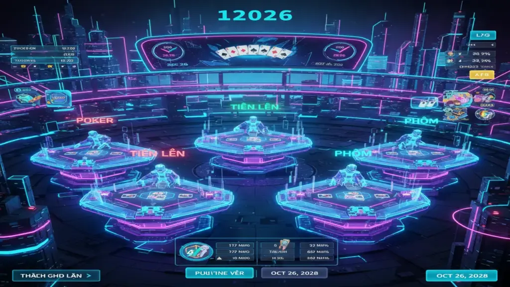 Giao diện sảnh game bài đổi thưởng Top88 trên máy tính và điện thoại phiên bản 2026